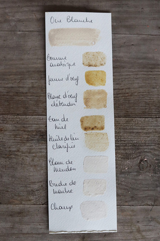 Pigments ocre blanche – Image 2