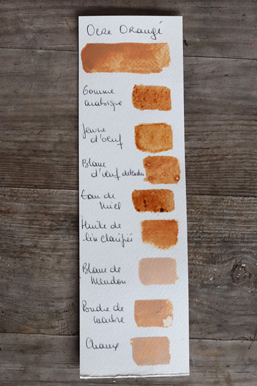 Pigments ocre orangée – Image 2